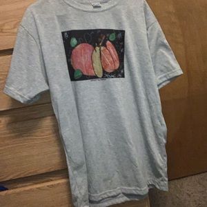 Grey XL graphic Art T shirt